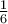 \frac{1}{6}