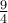 \frac{9}{4}